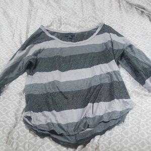 American Eagle Stripped Tee